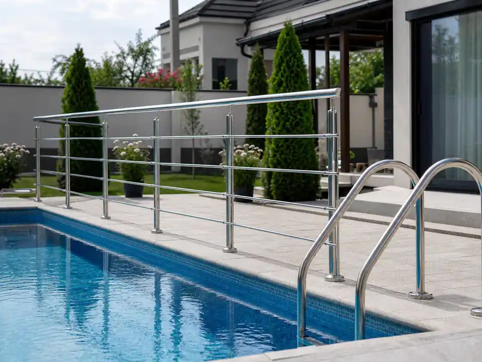 Balustradă inox pentru piscină